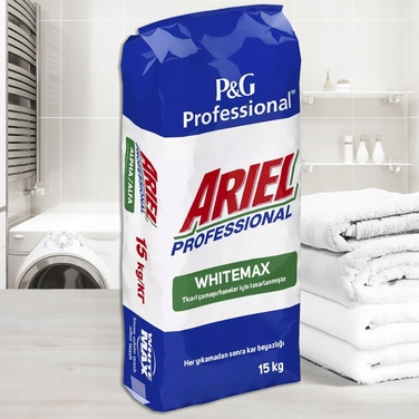 Пральний порошок для білого Ariel Professional Alpha White Max, 15 кг