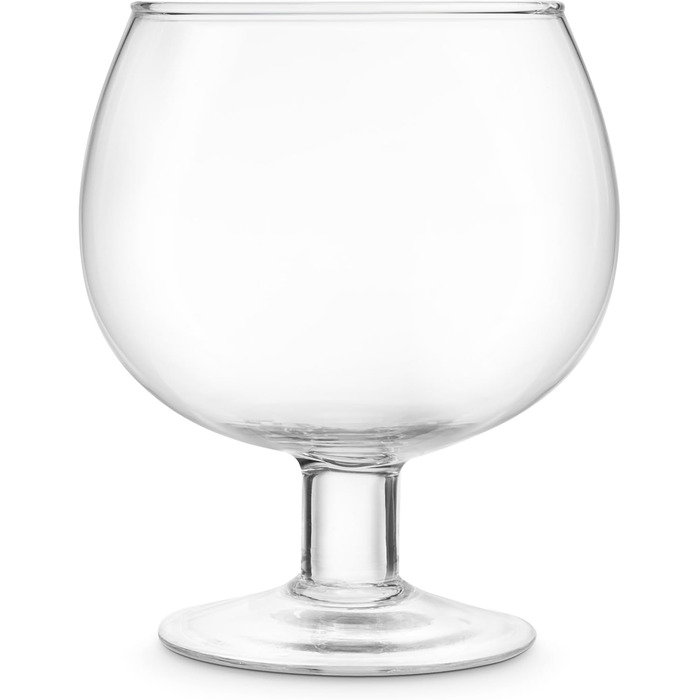 Final Touch Fishbowl Cocktail Glass XL 1.3 l | Party Margarita Daiquiri Blue Lagoon Giant Drinking Cup