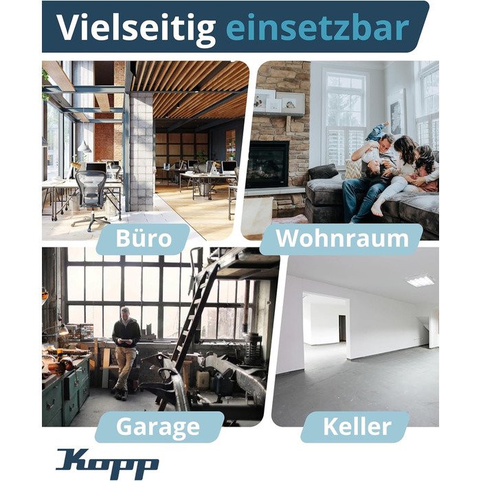 Мережевий фільтр Kopp POWERversal 4-fach, срібно-чорний, IP20, 1.4м, кут 90°