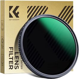 Фільтр ND K&F Concept Nano-D Serie 82mm, змінний (ND8-2000), 3-11 ступенів затемнення