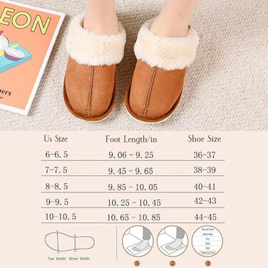 Теплі домашні тапочки з плюшевою підкладкою для жінок, з неслизькою підошвою, зимові