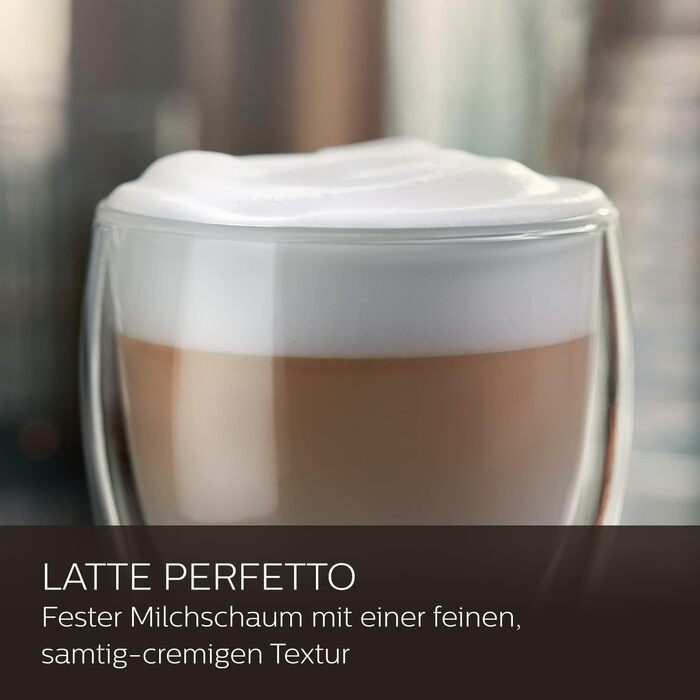 Saeco GranAroma Fully Automatic Espresso Machine, 16 Beverages, 6 User Profiles, Colored TFT Display, Metal Front, SM6585/00. 16 Coffee Specialties. No Wifi