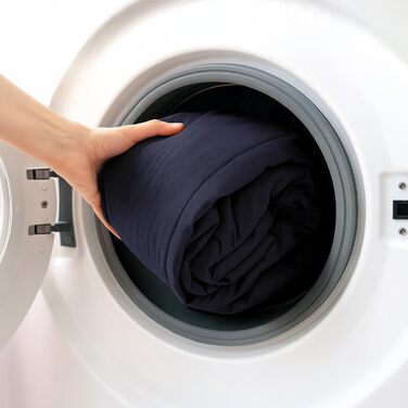 Надувний матрац для гостей Human Comfort Luftbett Chatou, 100% бавовна, блакитний