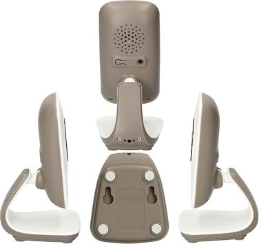 Відеоняня Alecto DVM-64 з функцією зв'язку, поворотна камера, нічне бачення, велика дальність дії, білий колір