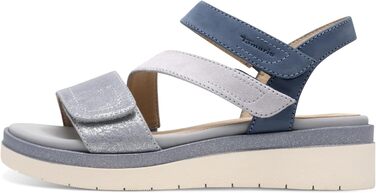 Босоніжки жіночі Tamaris 8-88705-44 Wide Fit, світло-блакитні, 39 EU