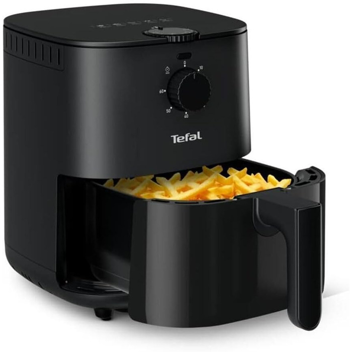 Фритюрниця Tefal EY1308 Easy Fry Essential, 3,5 л, без олії, компактна, енергозберігаюча, хрустка їжа, здорове приготування, частини для посудомийки
