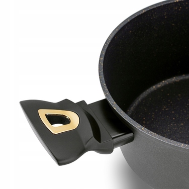 Каструля традиційна Starke Pro Dark Gold, 6 л
