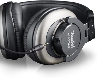 Навушники Teufel Massive: складані, Hi-Fi, чорні