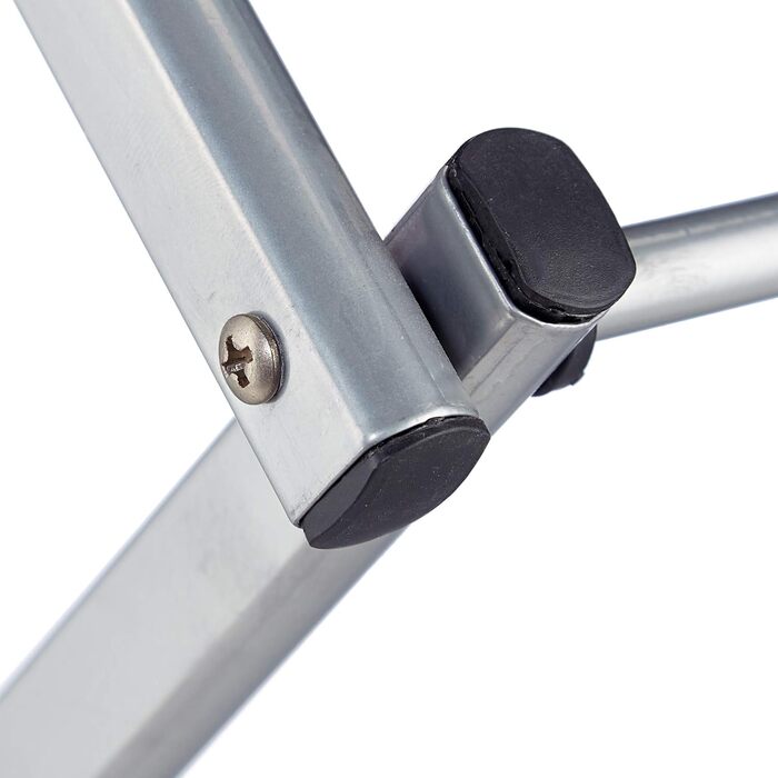 Сушарка для білизни Relaxdays, розкладна, висувна, 11 стійок, 6 рівнів, металева, сіра