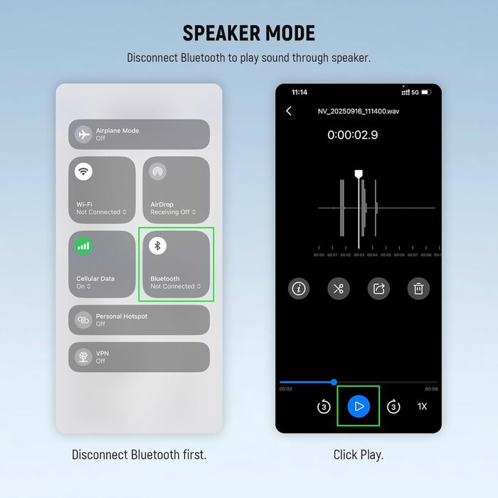 NEEWER Бездротовий петличний мікрофон KM23B: 48kHz/24Bit, 8 годин роботи, шумозаглушення, USB-C, сумісний з DJI, Insta360, iPhone, Android, PC