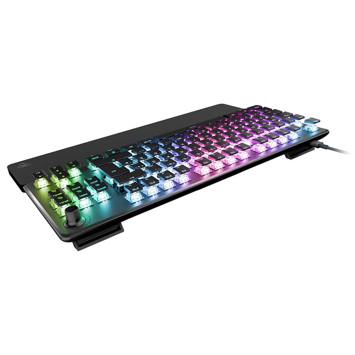 Turtle Beach Vulcan – ігрова механічна клавіатура Titan Switch для ПК з підсвічуванням AIMO RGB та анодованою алюмінієвою рамою (TKL Pro)