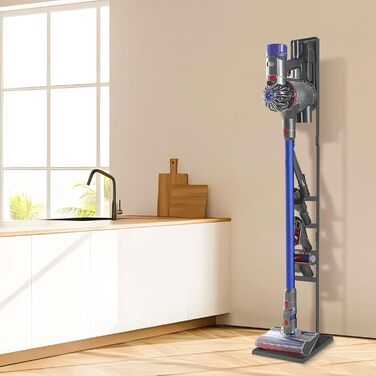 Підставка для пилососа OUTBROS сумісна з Dyson Gen5 V15s V15 V12 Slim V11 V10 V8 V7 V6, металева, без свердління, чорна
