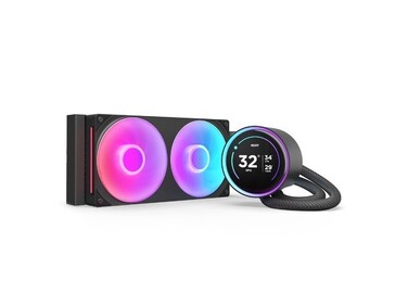 Рідинне охолодження NZXT Kraken Elite 280 RGB V2 LCD, чорне