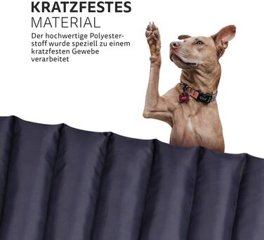 Килимок для собак Bestlivings 85x70 см (Блакитний) - Outdoor, водовідштовхуючий, дихаючий, з м'якою підкладкою, килимок для собак для вулиці, який можна прати