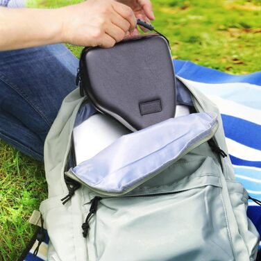 Чохол для DSLR камери USA Gear з жорстким корпусом, захистом Eva, швидким доступом, м'яким інтер'єром та гумовим руків'ям (колір коричневий, веганська шкіра)