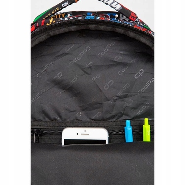 Багатофункціональний шкільний рюкзак CoolPack, багатоколірний, 21 л