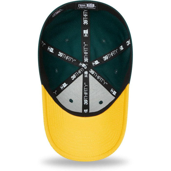 Кепка New Era Oakland Athletics MLB Diamond Era DarkGreen 39Thirty Stretch (XS, #2-28738)
