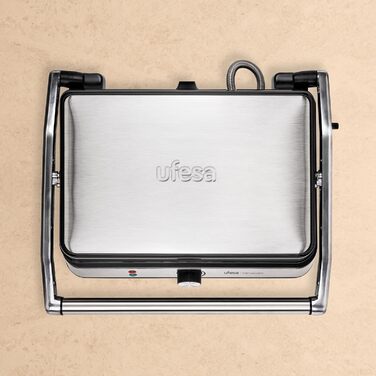 Ufesa Everest Electric Hot Plate with Touch Screen - 5 Programs, Timer & Adjustable Temperature