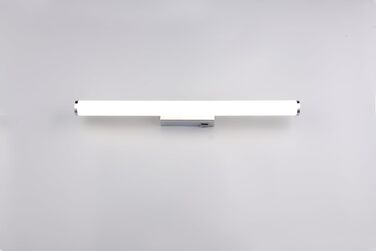 Trio Leuchten LED Bathroom Wall Light Mattimo 283274106, Metal Chrome, White Plastic, 4.3 Watt LED (Width 60cm)