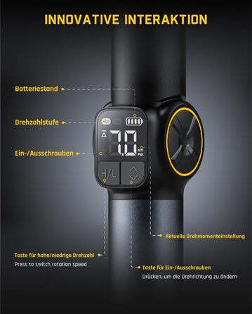 Fanttik Fold S1 APEX: Акумуляторний шуруповерт 3.7V з дисплеєм, регулюванням швидкості та шісткунтом 1/4 дюйма – ідеальний інструмент для DIY