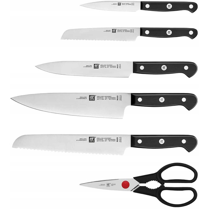 Набір ножів у підставці Zwilling TWIN GOURMET, 6 предметів