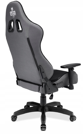 Ігрове крісло IMBA seat Druid, тканина, сіре