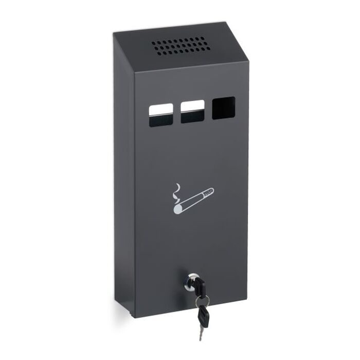 Relaxdays Handheld Cup Holder in Anthracite
