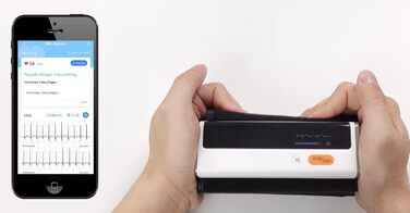 TIGA-MED Armfit Plus: тонометр на плече з Bluetooth, EKG-діагностика, монітор серцевого здоров'я, додаток для iOS та Android