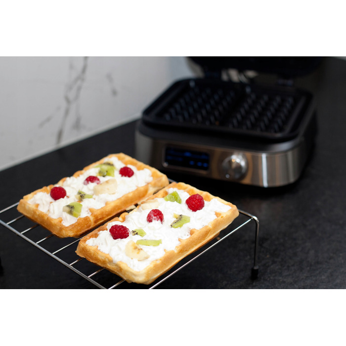 Вафельниця Berlinger Gourmet MAX-2350-W, 2350 Вт, чорна