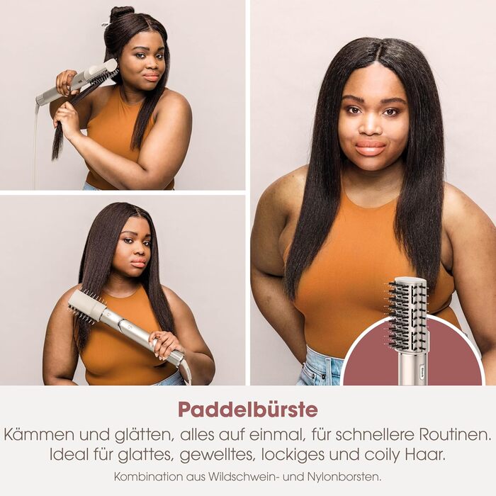 Фен Shark FlexStyle Multi з насадками для укладання, випрямлення та створення локонів, 5 в 1, Stardust. Без пошкодження волосся, для всіх типів.