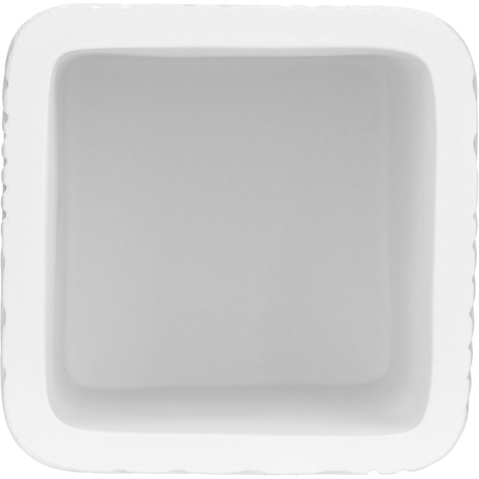 Набір для туалету KADAX: щітка для унітазу з тримачем, квадратна, біла