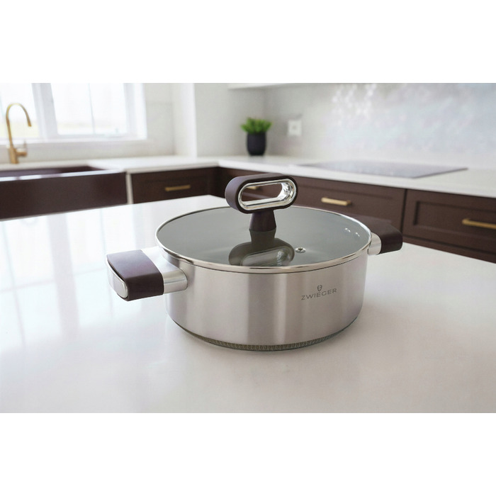 Каструля з кришкою TitanCore Zwieger, 24 см