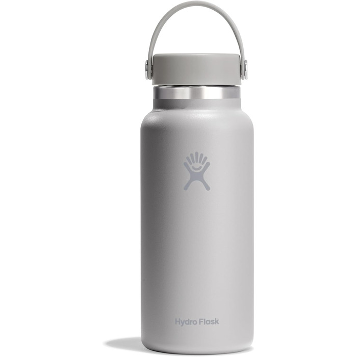 Фляга для води Hydro Flask 946 мл з нержавіючої сталі, ізольована, спортивна, з невиливним кришкою та ремінцем, для миття в посудомийній машині (Birch)