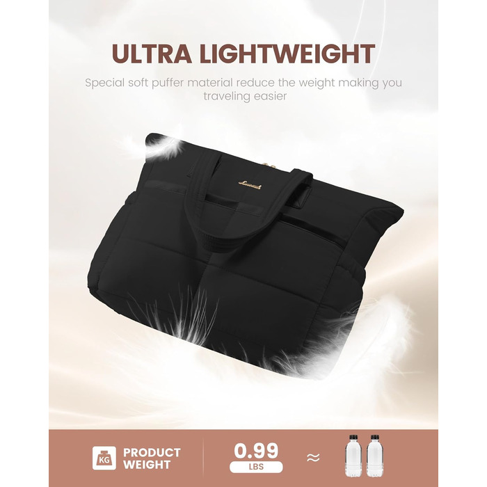 Сумка для ноутбука LOVEVOOK, чорна, 15.6 дюймів (для жінок)