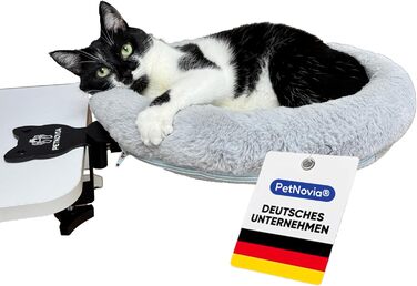 Столик для дому та офісу з кошиком для кота - зручний, стабільний та миючий - діаметр 40 см, посилений, новий