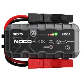 NOCO Boost X GBX75: Портативний пусковий пристрій (Powerbank) – 2500A, 12V, для бензинових (8.5L) та дизельних (6.5L) двигунів