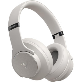 DOQAUS Бездротові навушники Over-Ear Bluetooth 5.3 з мікрофоном, 90 годин роботи, HiFi стерео звук, глибокі баси, сірий