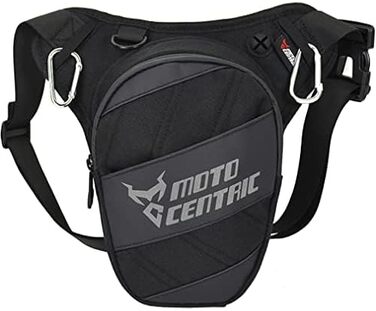 Сумка на ногу для мотоцикла, поясна сумка Outdoor для чоловіків та жінок (чорний/сірий)