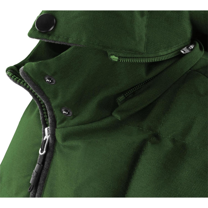 Жилет Normani Outdoor Sports з утеплювачем, вітронепроникний, з шкіряним патчем та капюшоном (M, Оливковий)