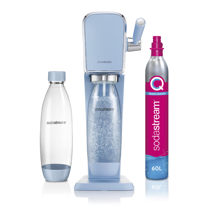 Сифонізатор для води SodaStream Art, синій, 1 пляшка у комплекті