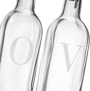 Набір диспенсерів для олії та оцту 500 мл, без протікання, BPA-free, пляшки для кухні