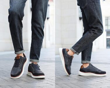 ARRIGO BELLO Чоловічі кросівки для активного відпочинку, спортивні, для прогулянок та подорожей, розмір 41-46, блакитний