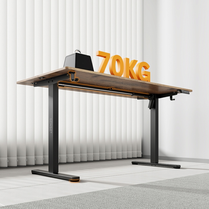 Електричний стіл з регулюванням висоти SENSE7, 140x70 см, діапазон висоти 72-118 см