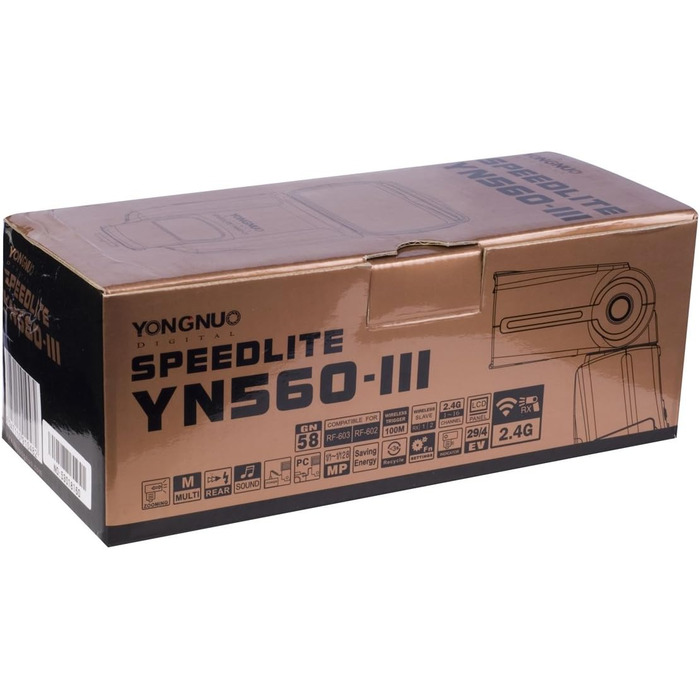 Спалах Yongnuo YN-560 Mark III з радіопультом - для фото та відео