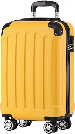 Чемодан Beibye з жорстким корпусом, ручна поклажа (55 см), 14 кольорів