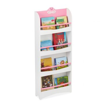 Relaxdays Children's Bookshelf Swan