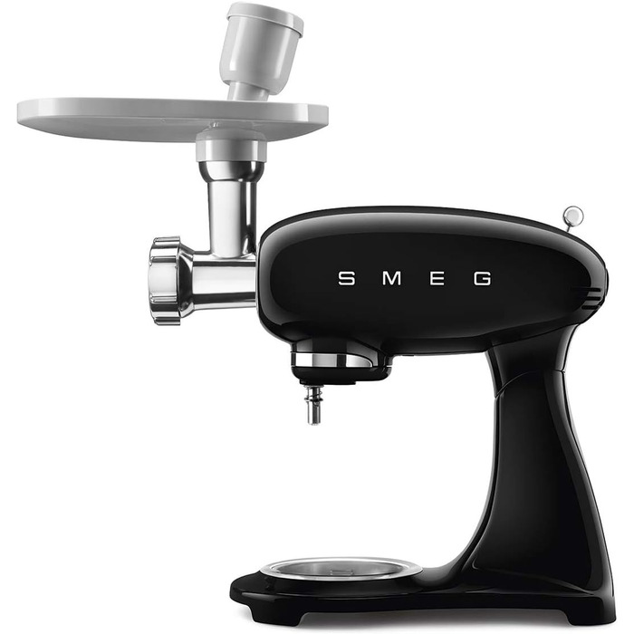 Планетарний міксер Smeg SMF03PKEU, 800 Вт, 10 швидкостей, з набором вінчиків, колір Rose (чорний)