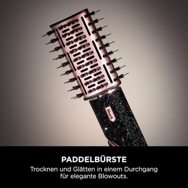 Фен Shark FlexStyle Multi 5-в-1 з насадками для укладання, чорний (Black Diamond)