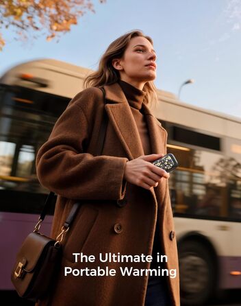 Електричні грілки для рук OCOOPA UT4 Young (Wiesenblumen), 5000mAh, 2 шт. - Компактні, Водонепроникні, Швидкий нагрів