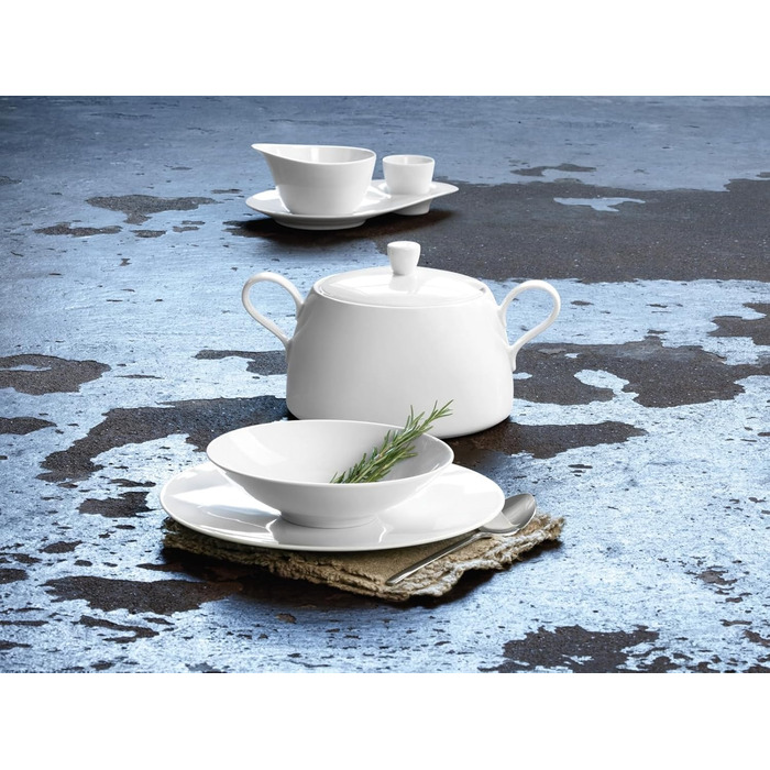 Seltmann Weiden 001.737230 Fashion white sauce boat 0.60 L, Porcelain